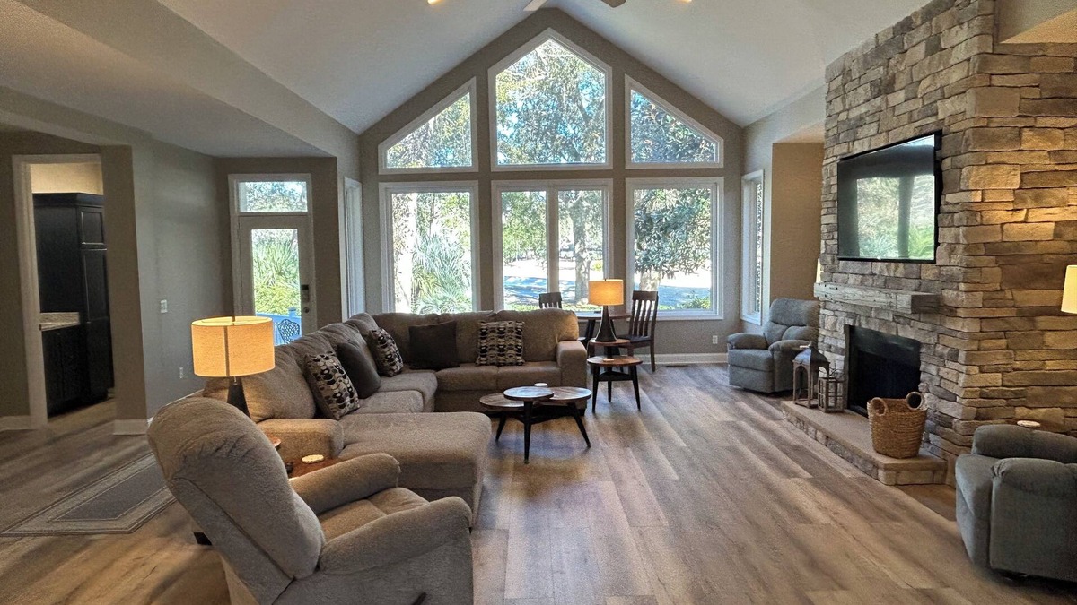 Palmetto Dunes House | Beautiful 4BR-4.5Bath, Private Heated Pool/Spa, Fazio Golf View, 2 Master Suites