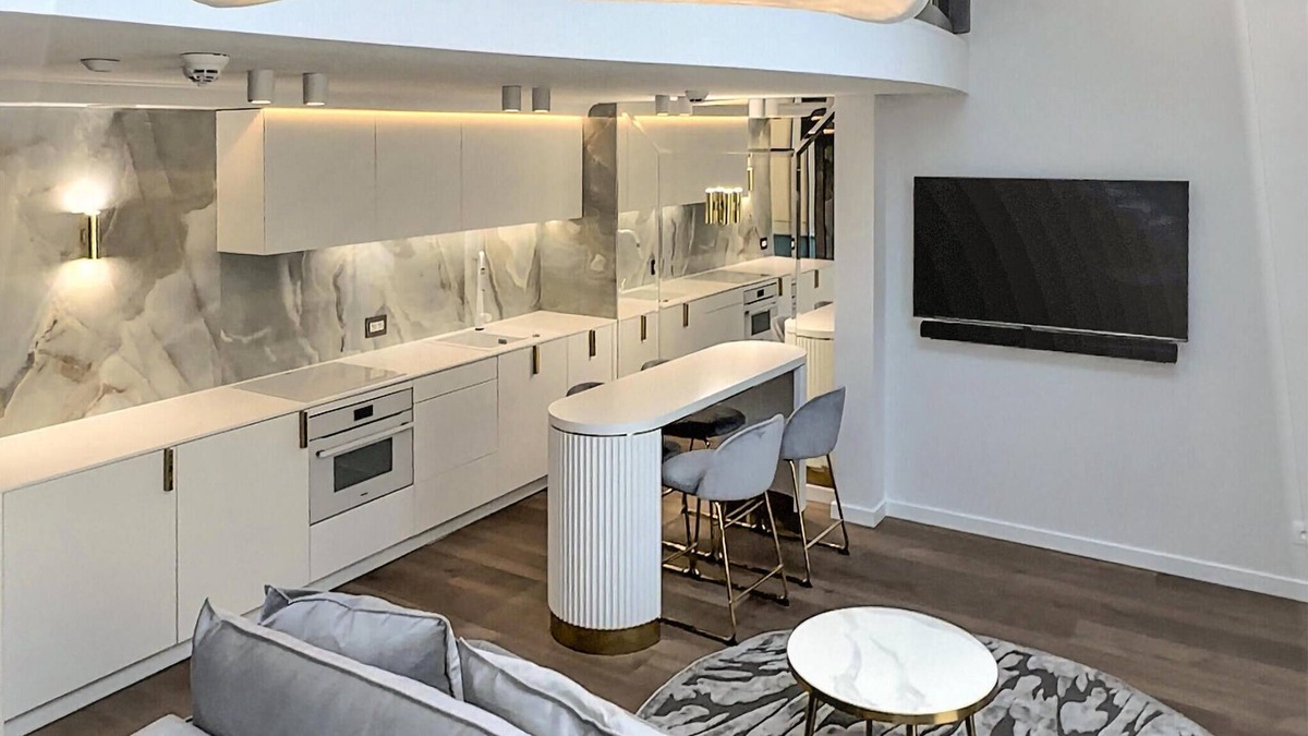 Sopot Centrum Apartment | Beautiful and luxurious vacation apartment with an open-plan layout.