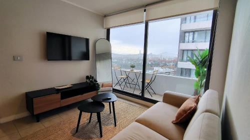 Nunoa Apartment | Beautiful and modern in front of Plaza Egaña