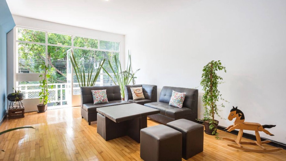 La Condesa Apartment | Beautiful and huge apartment in Condesa for 8 persons