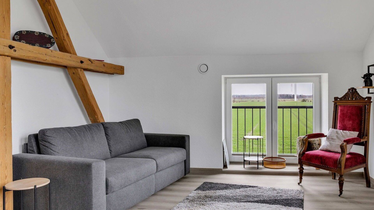 Bramstedtlund Apartment | Beautiful apartment for 10 people with WIFI, TV, terrace, pets allowed, panoramic view and parking