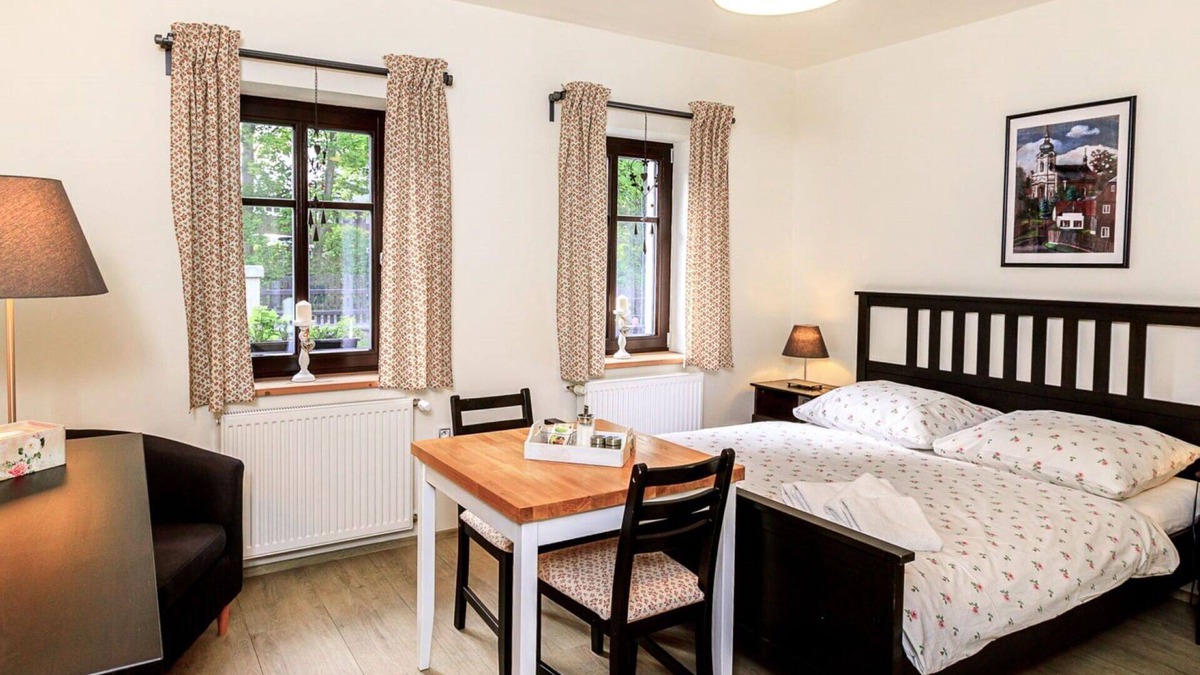 Arnoltice u Decina Apartment | Beautiful apartment for 2 guests with WIFI, TV and terrace