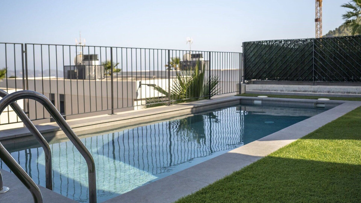 Polop Villa | Beautiful apartment in villa for 6 people with A/C, private pool, WIFI, TV and patio