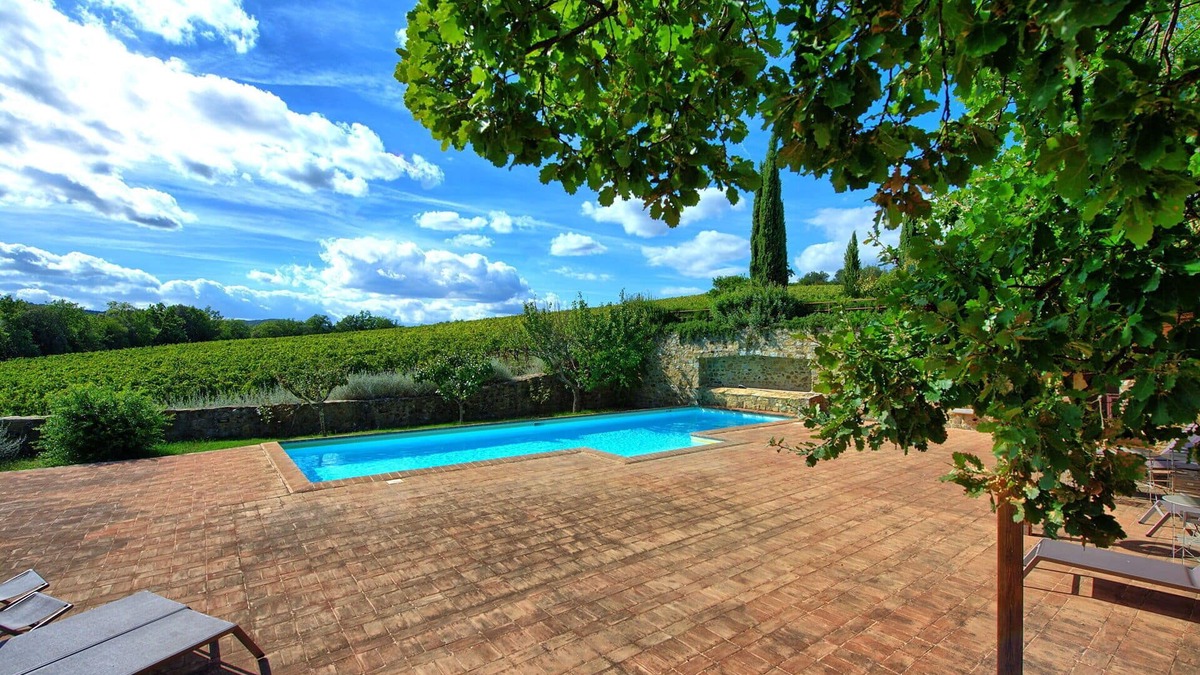 Montalcino Apartment | Beautiful apartment for 7 guests with A/C, pool, TV, pets allowed and panoramic view