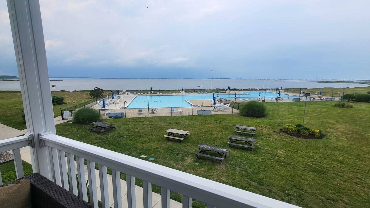Ocean View Condo | Beautiful Bay Front Condo w/Private Pool - Close to Bethany Beach!