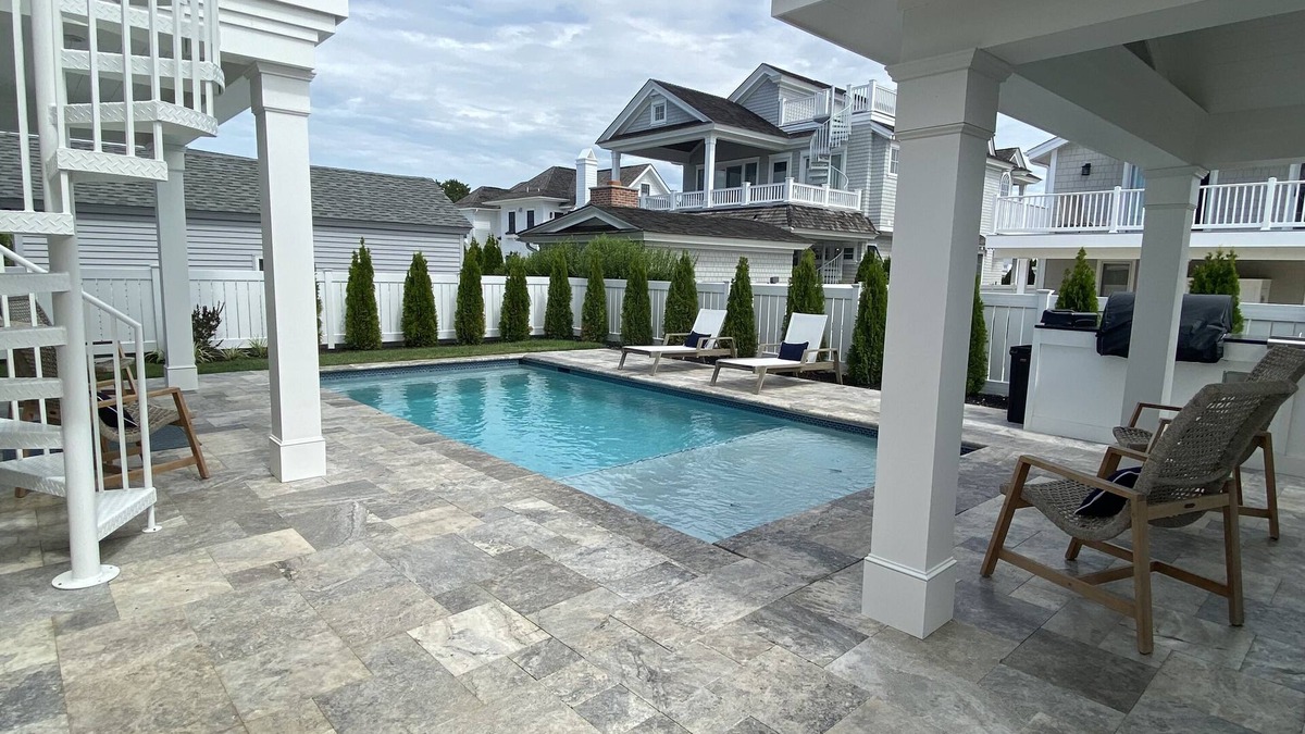 Stone Harbor House | Beautiful Beach House with year-round heated pool