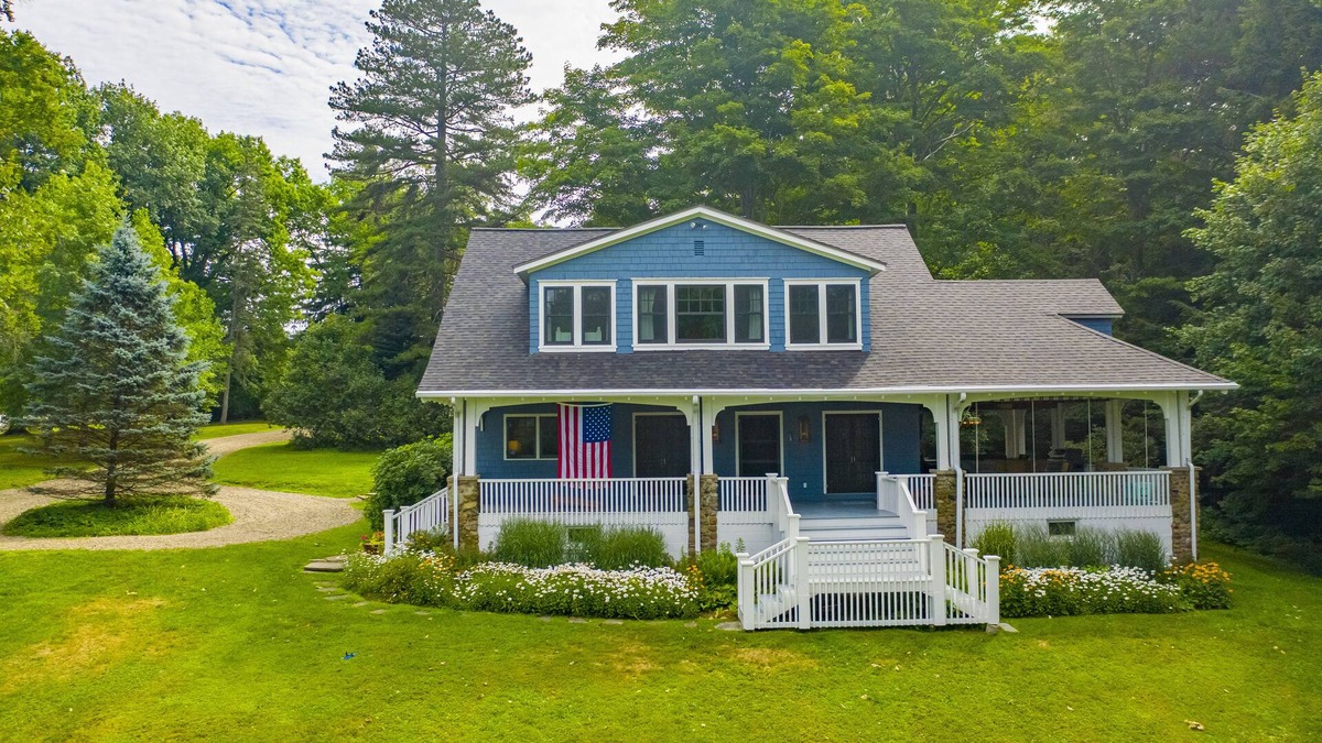 Niobe House | Beautiful Chautauqua lakefront home with expansive yard and private dock