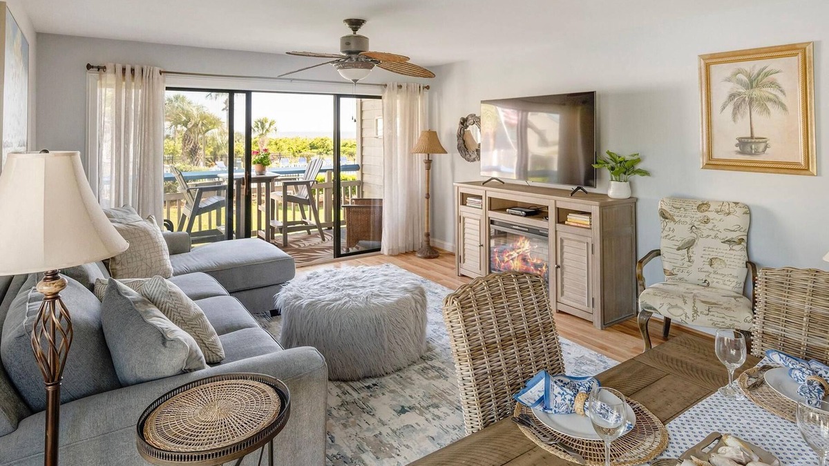 Oceanmarsh Subdivision Condo | Beautiful Condo with Ocean View and Pet Friendly