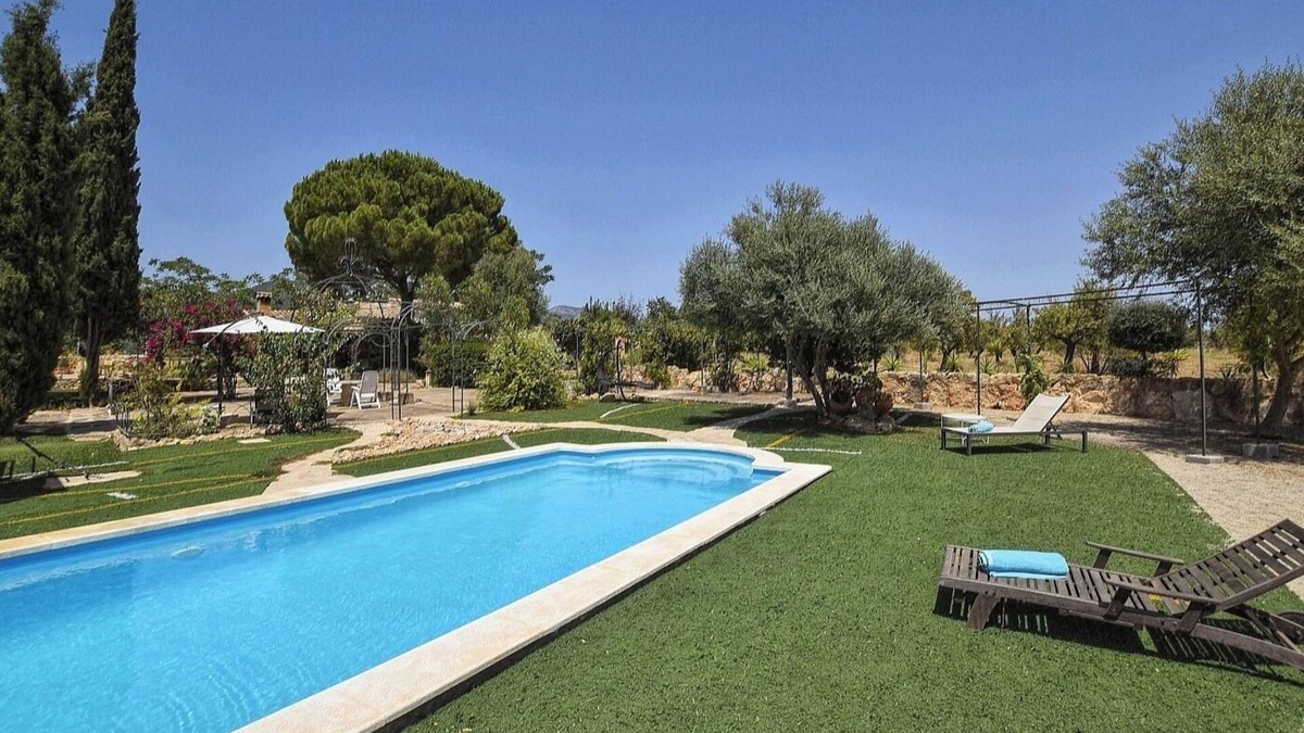 Santa Maria del Cami Cottage | Beautiful country house with swimming pool for 6 persons