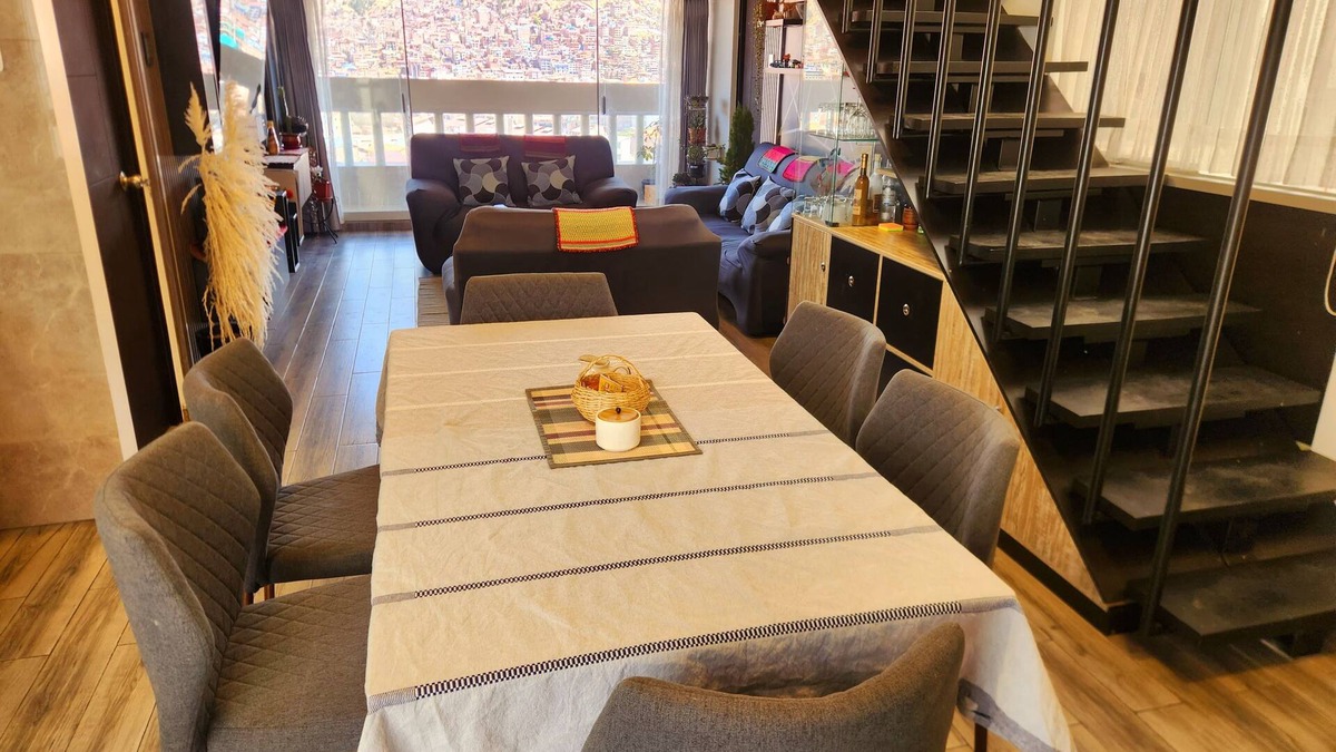 Cusco Apartment | BEAUTIFUL DUPLEX - CITY VIEW (Parking included - pet friendly)