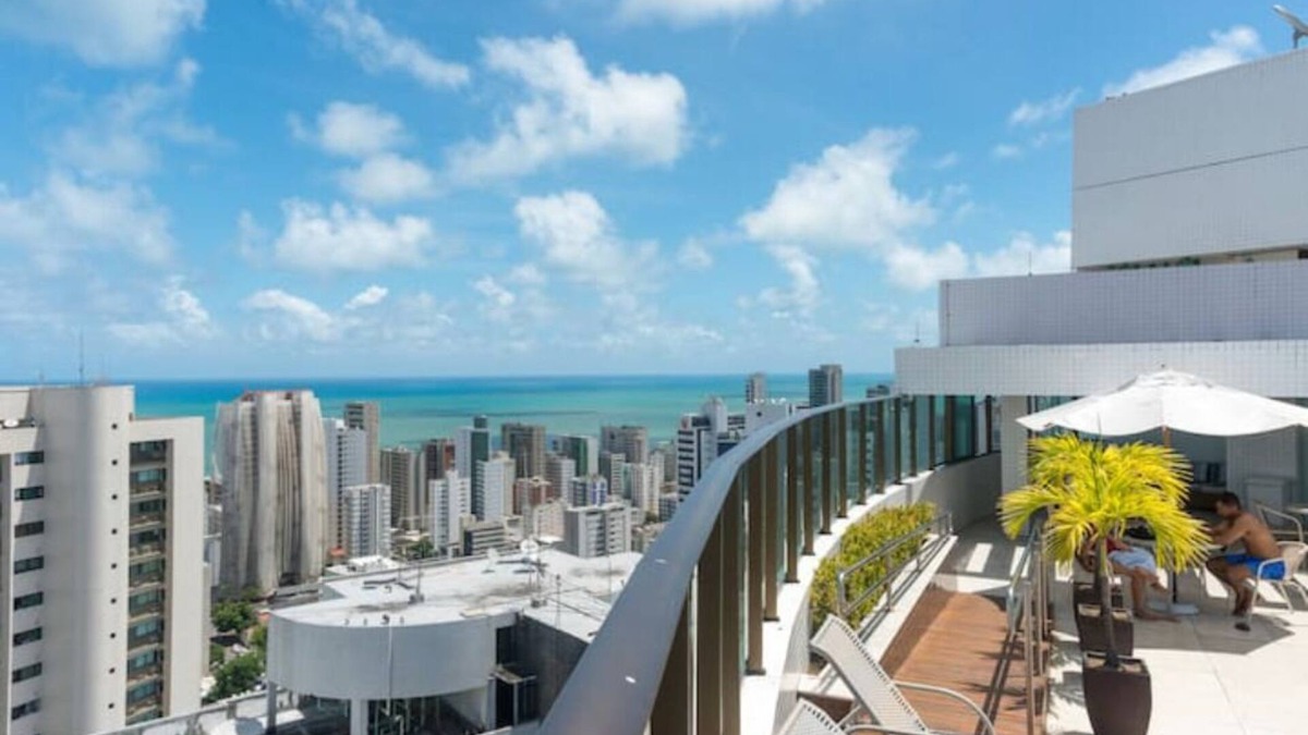 Boa Viagem Apartment | Beautiful Flat at Beach Class Santa Maria in Boa Viagem PE