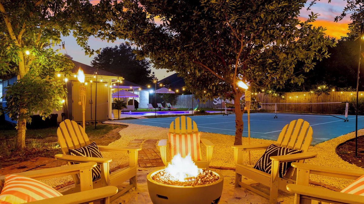 Treasure Cove House | Beautiful home- pickle ball, pool, fire pit, game room, & basketball