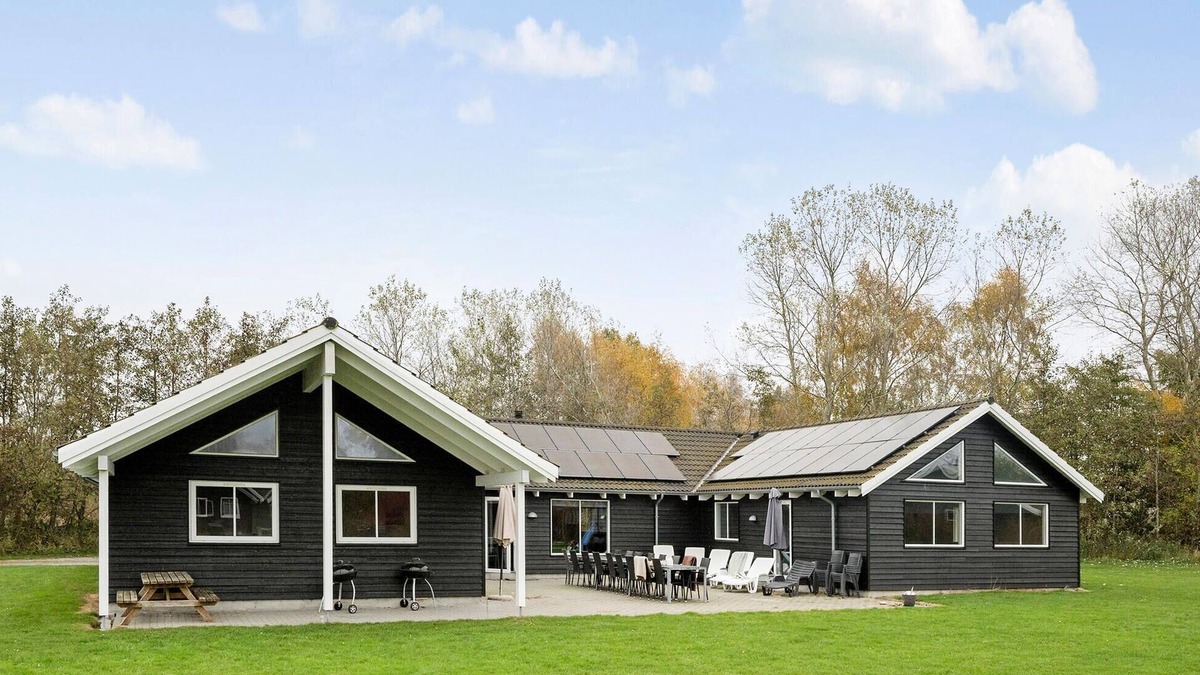 Idestrup House | Beautiful home in Idestrup with sauna