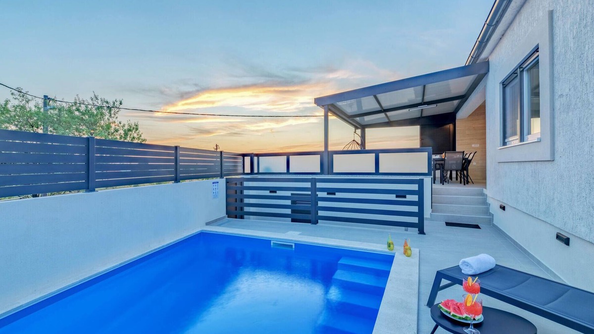 Pridraga House | Beautiful home in Pridraga with private swimming pool, can be inside or outside