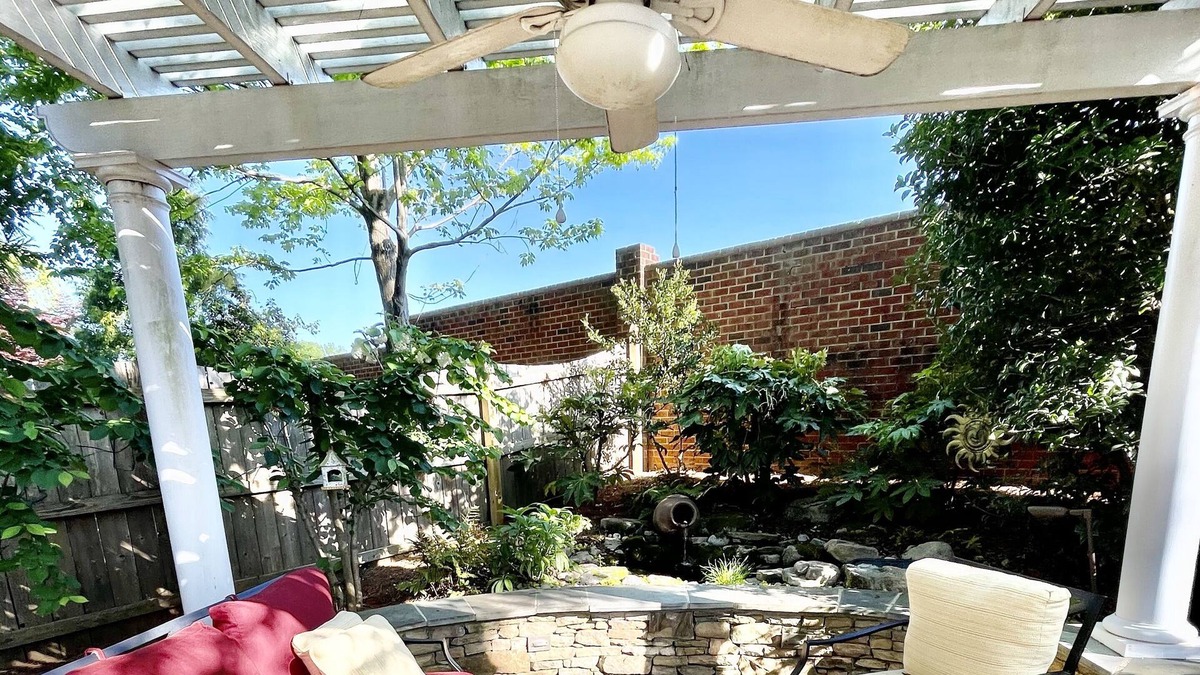 Greensboro House | Beautiful Home in Upscale Neighborhood - Beautiful Outdoor Space
