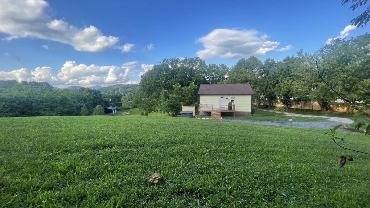 Waynesville House | Beautiful home, walk into downtown, hot tub, dog friendly, Huge yard, fire pits.