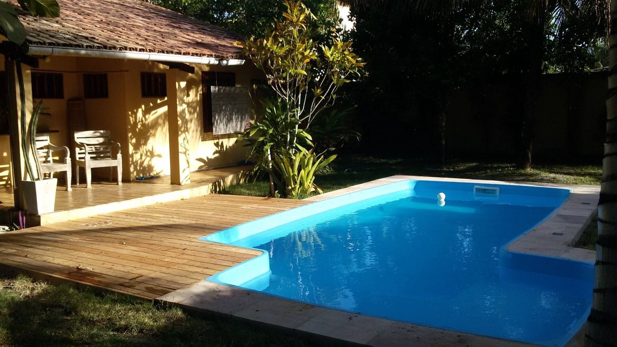 Arraial d'Ajuda House | Beautiful house with large balconies and pool, 150 meters from the beach