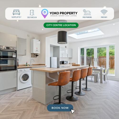 Ashton in Makerfield House | Beautiful House - Sleeps up to 7 - Free Parking, Fast Wifi and Smart TV by Yoko Property