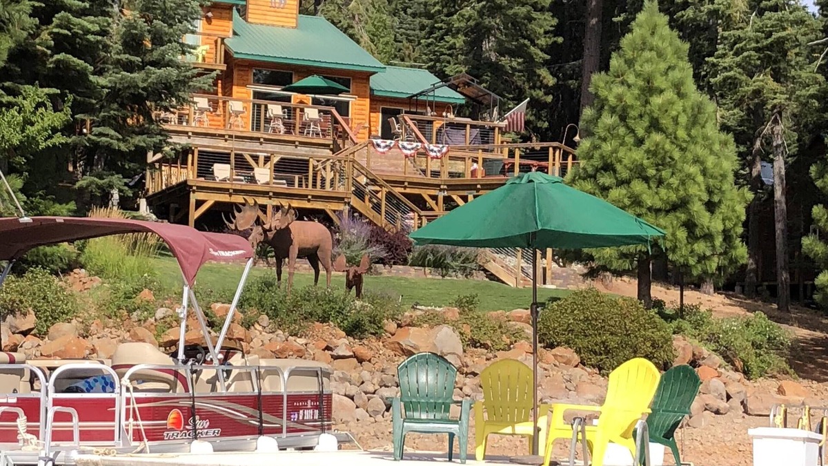 Lake Almanor Peninsula House | BEAUTIFUL LAKE HOUSE WITH LARGE DOCK AND BUOY. .