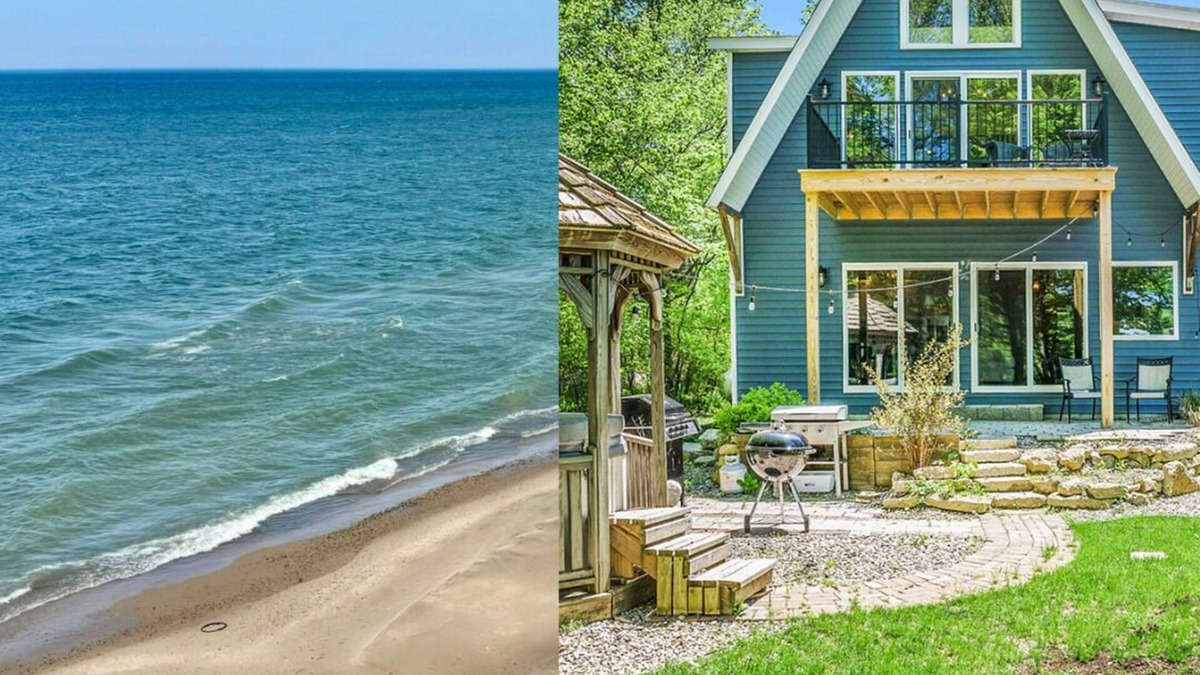Glenn Haven Shores Cottage | Beautiful Lake Michigan view + Private beach
