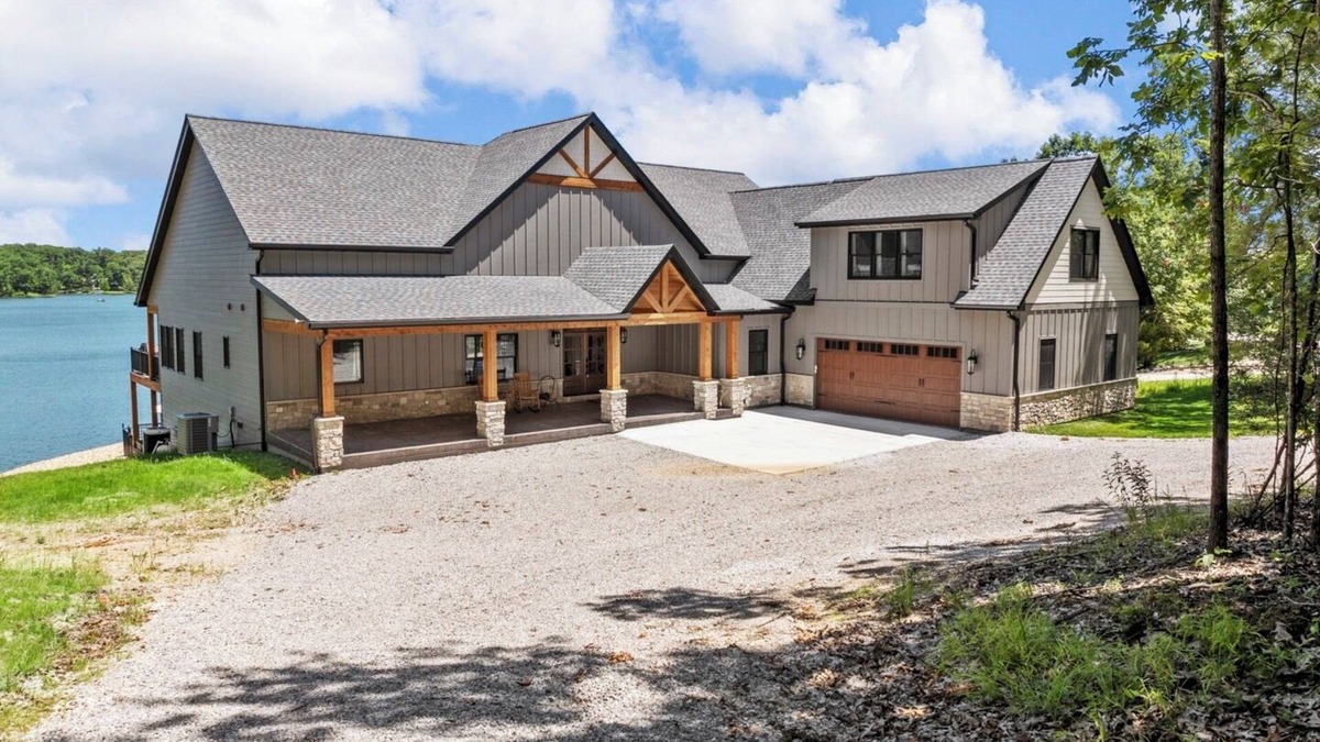 Innsbrook House | Beautiful lakefront home overlooking Lake Alpine, Innsbrook's largest lake!