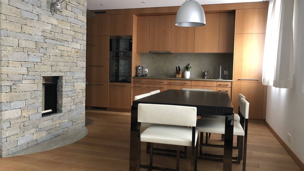 St. Moritz Apartment | Beautiful luxury apartment in the center of St. Moritz with private parking