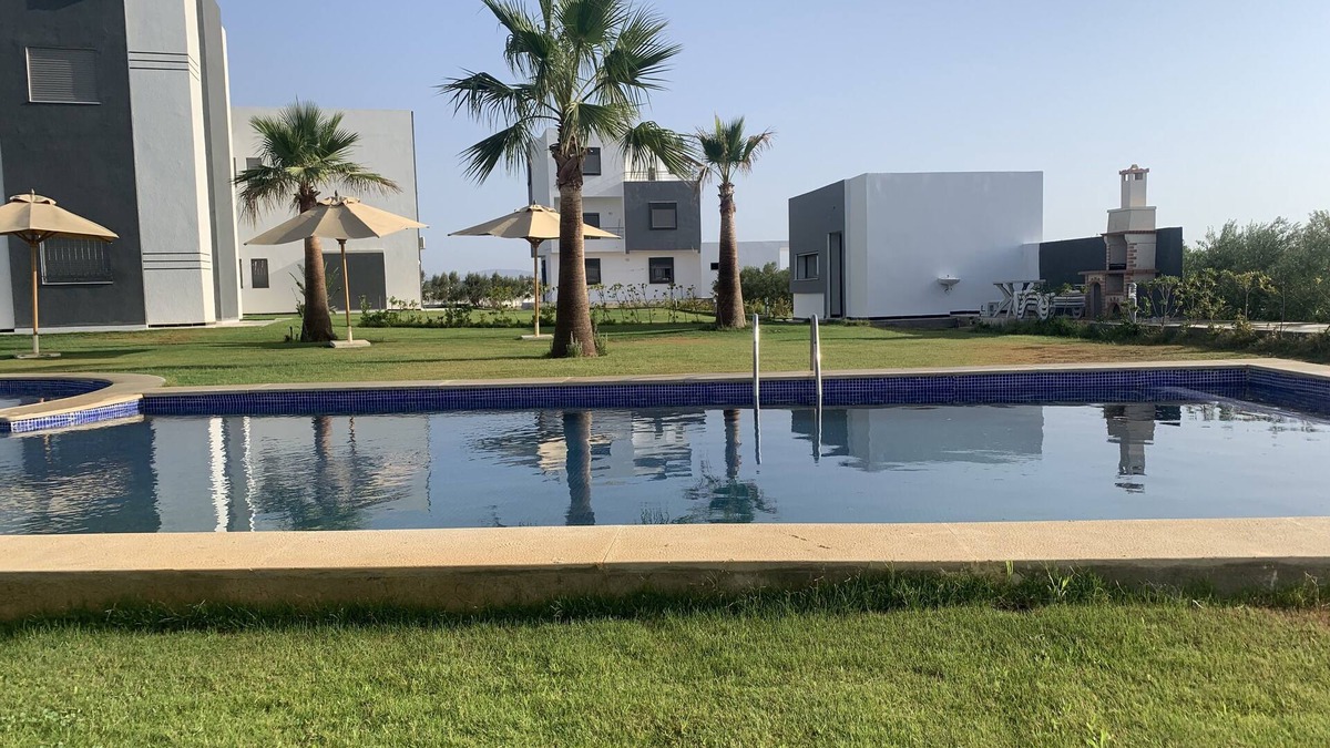 Bouficha Apartment | Beautiful new furnished S + 2 apartment with pool view