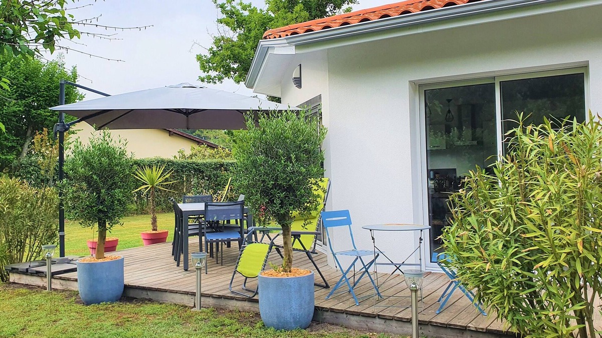 Biscarrosse Villa | Beautiful new villa, quiet, near forest Biscarrosse/6p