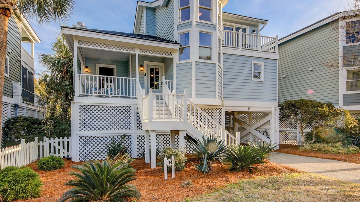 Pelican Bay House | Beautiful, newly renovated coastal home in Wild Dunes with pool - walk to beach