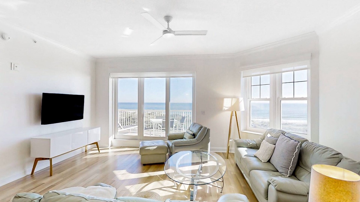 Amelia City Condo | Beautiful Oceanfront Getaway w/Shared Pool, Central AC, Elevator, & W/D