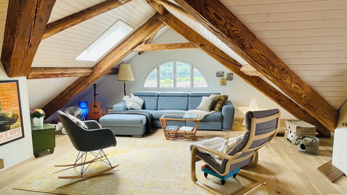Ruswil Apartment | Beautiful One Bedroom near Lucerne