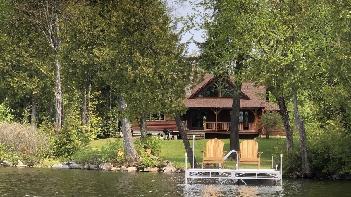 Sangerville House | Beautiful, Peaceful Lakefront Home in woods. Canoe, Kayaks, ATV trail access.