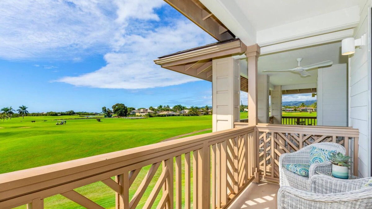 Poipu Condo | Beautiful Pili Mai Condo-2 Bdrm + sleeping den, sleeps 6, with A/C