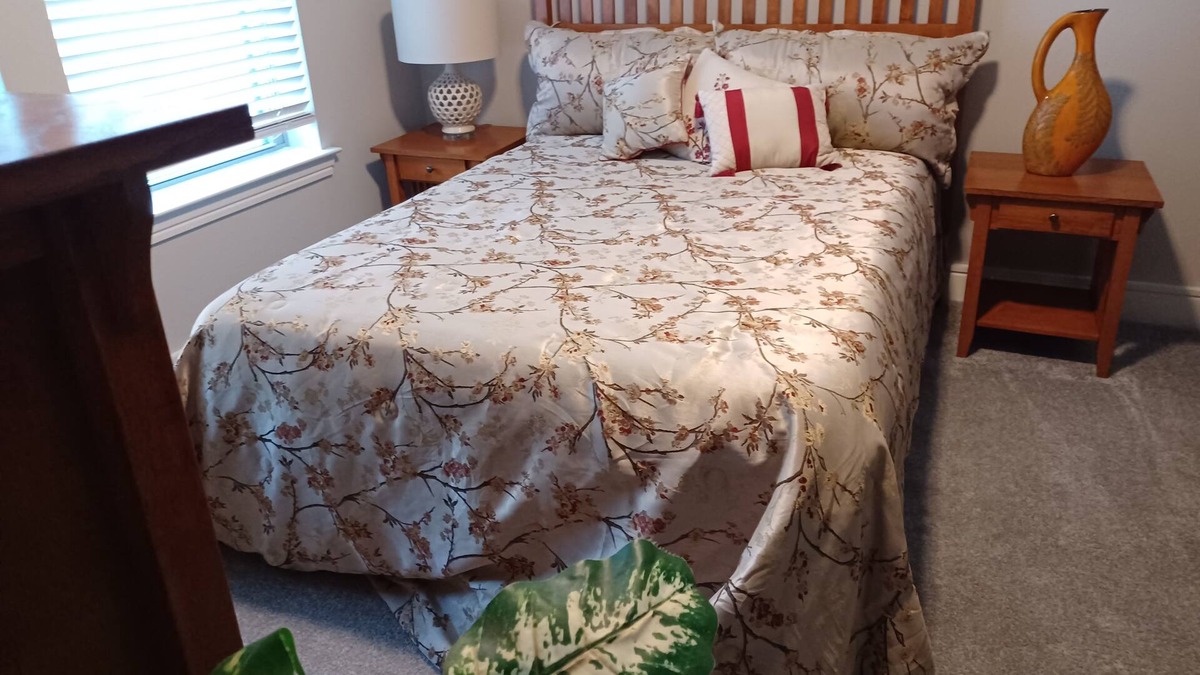 Southside Condo | Beautiful Pine Bedroom