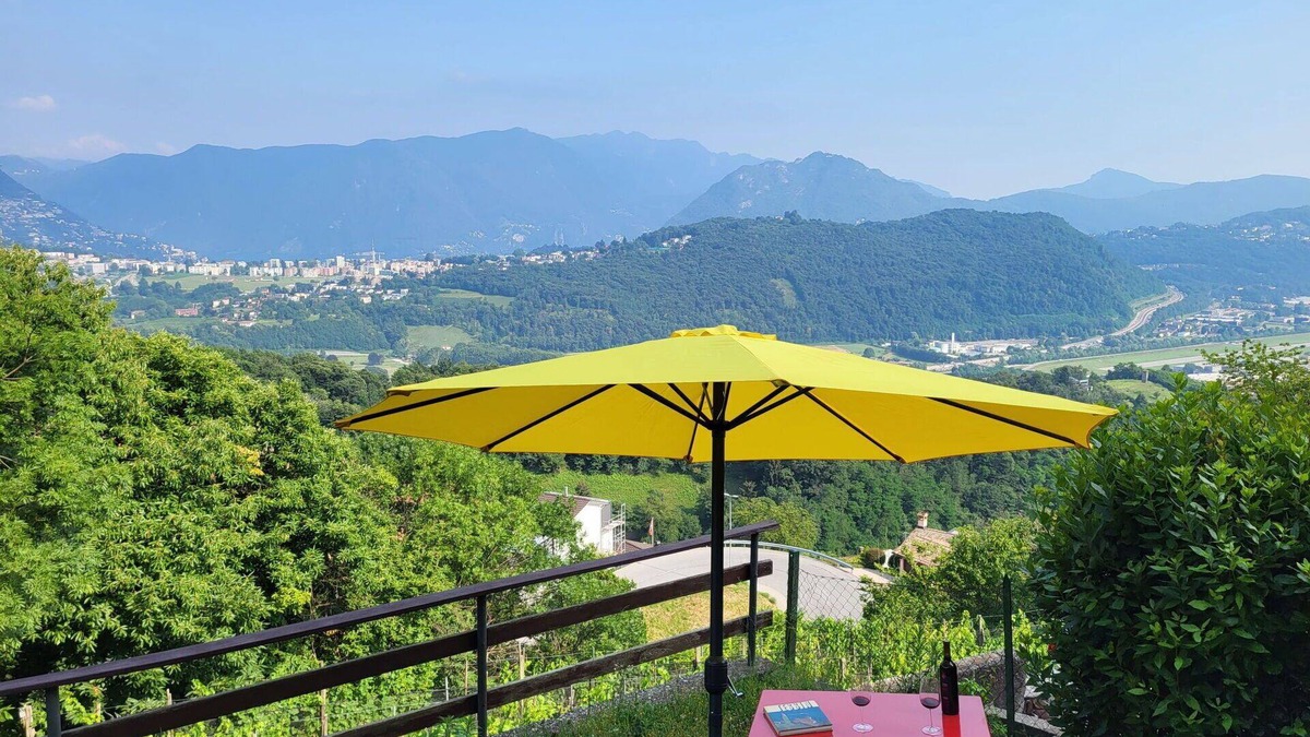 Bosco Luganese House | Beautiful private villa for 5 guests with WIFI, TV, patio and pets allowed
