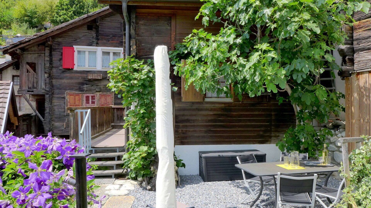 Erschmatt House | Beautiful private villa for 4 people with WIFI, terrace and panoramic view