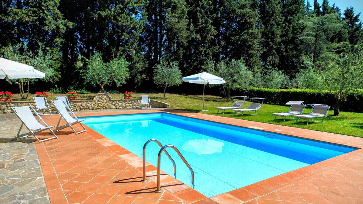 Poggiarello Villa | Beautiful private villa with WIFI, A/C, private pool, patio and panoramic view, close to Siena