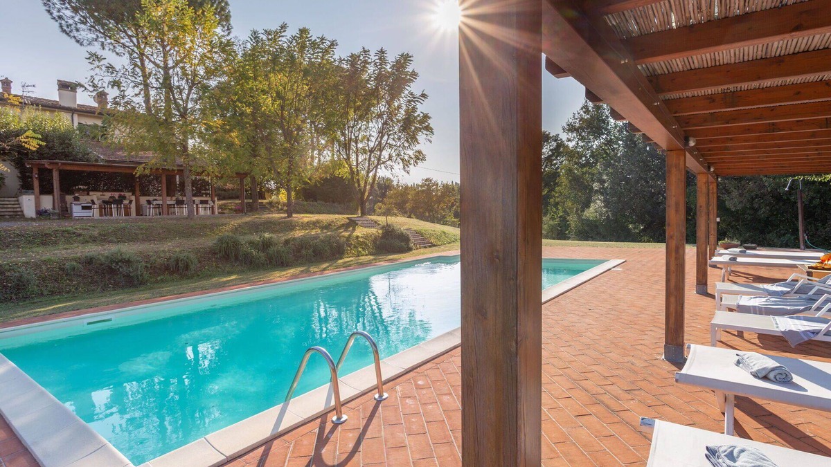 Montecalvoli Villa | Beautiful private villa for 8 people with private pool, WIFI, TV, patio and panoramic view