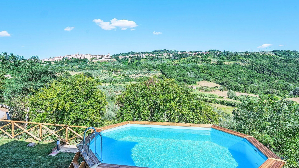 Ficulle House | Beautiful private villa with private pool, WIFI, hot tub, TV, patio, pets allowed and panoramic .
