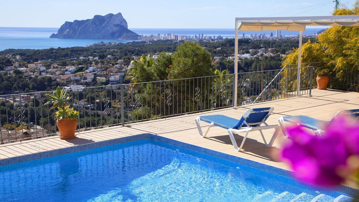 Benissa Coast House | Beautiful private villa with WIFI, private pool, A/C, TV, terrace, panoramic view and parking