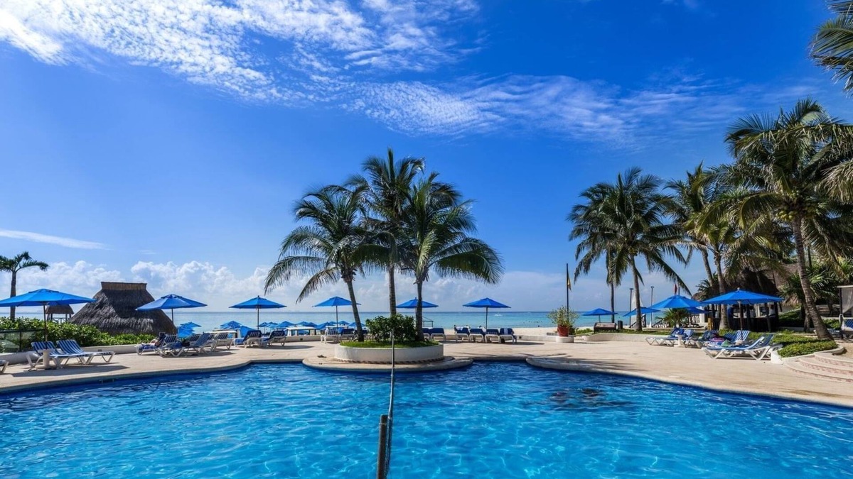 Playacar Fase I Resort | Beautiful resort room on the beach!