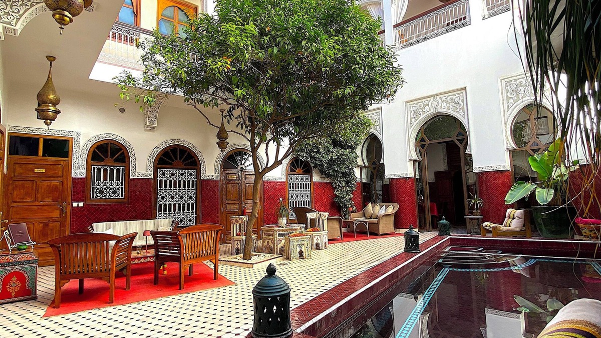 Mechouar-Kasbah House | Beautiful riad exclusively in Marrakech, "Riad La Perle Rouge"