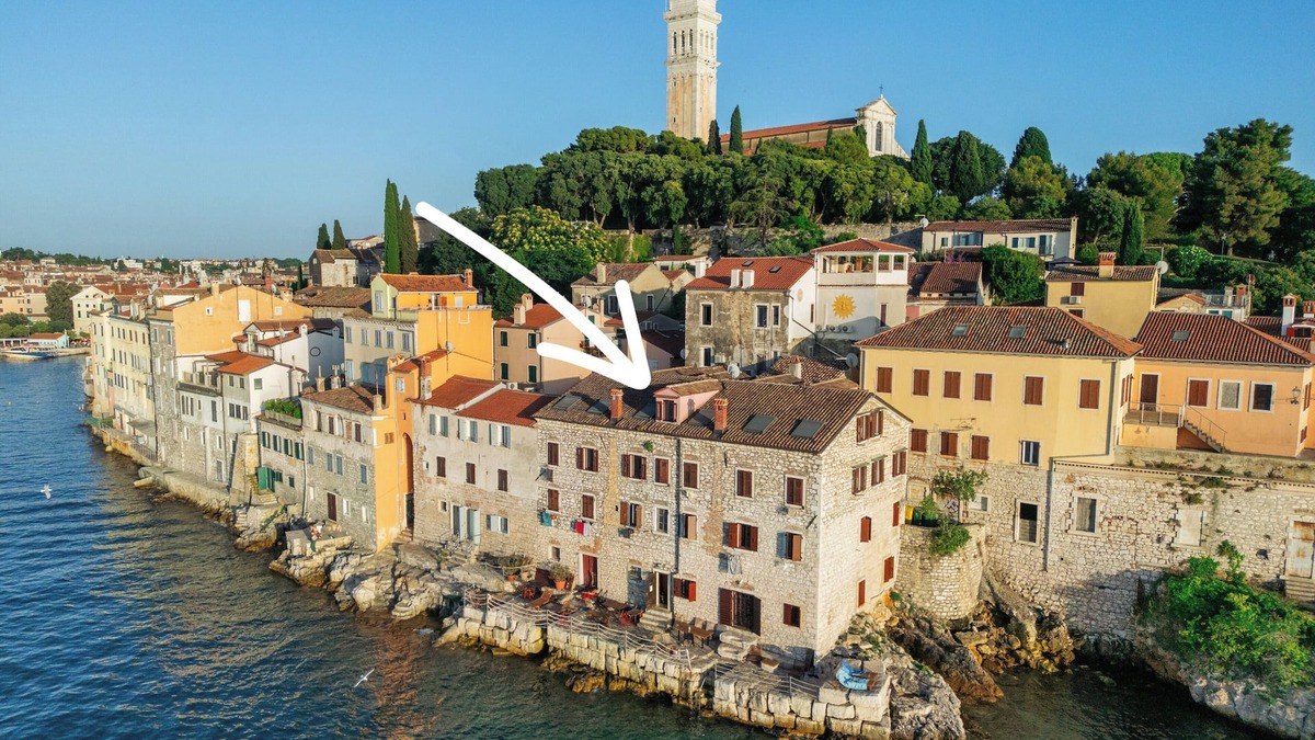 Rovinj Apartment | Beautiful sea location on the edge of the old town Rovinj