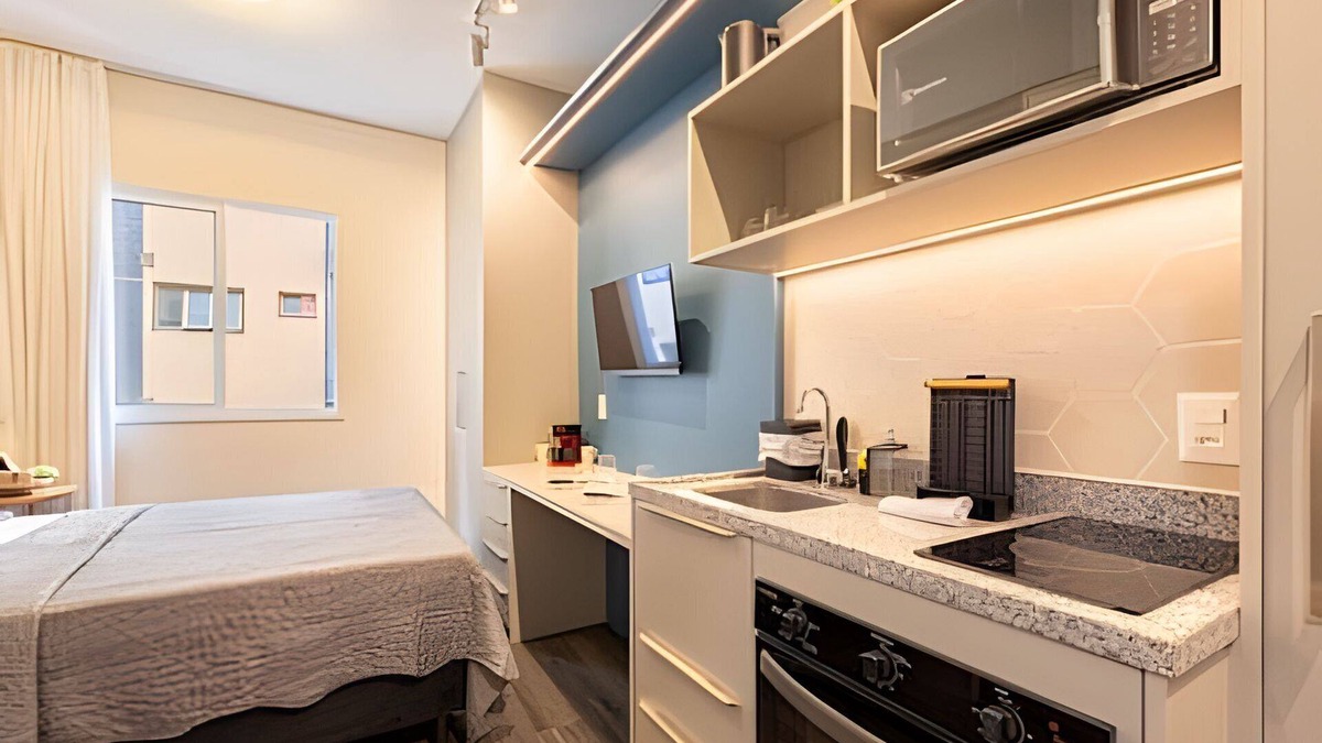 Santa Paula House | Beautiful studio in São Caetano ap614