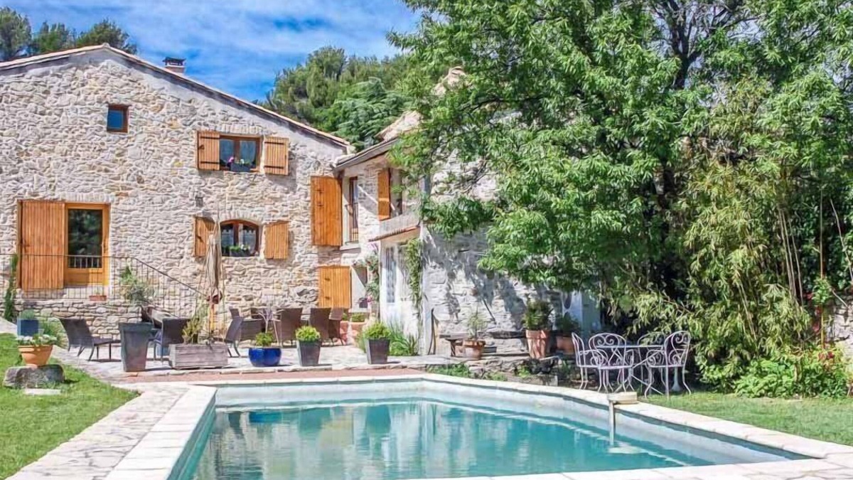 Orsan House | Beautiful stone house in Orsan, Gard, private pool, pets allowed (2).