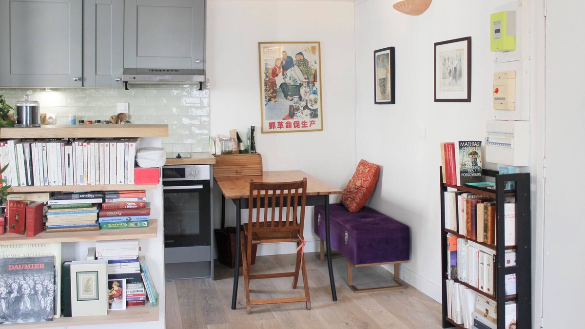 Belleville Apartment | Beautiful studio for couple with courtyard