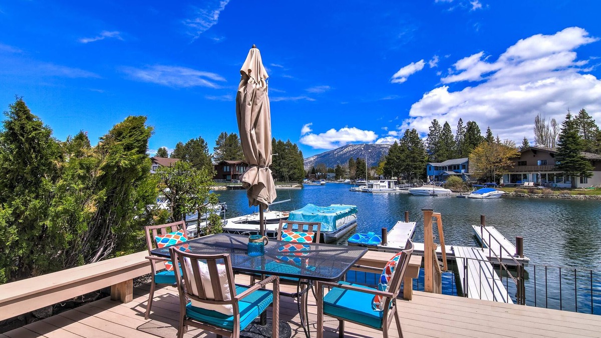 Tahoe Keys House | Beautiful Tahoe Home - Waterfront Location