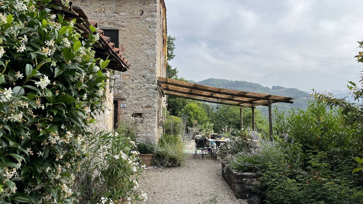 Nozanno Other | Beautiful Three-Story Stone Farmhouse Near Lucca, Tuscany