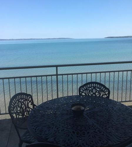 Traverse City House | Beautiful views from Fifth Floor Suite