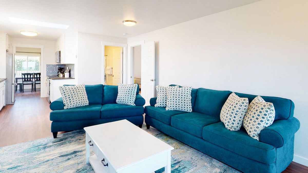 Waldport House | Beautifully renovated home across street from beach access - dogs welcome